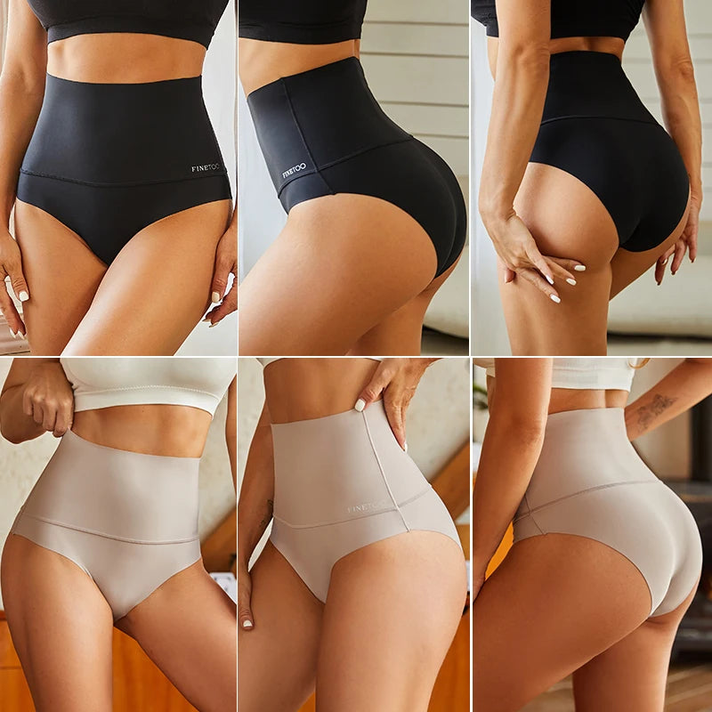 3Pcs Seamless High Waist Panties