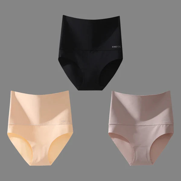 3Pcs Seamless High Waist Panties