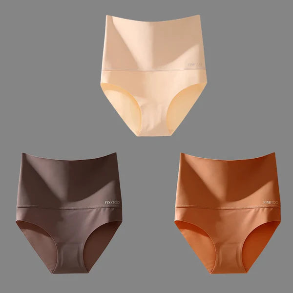 3Pcs Seamless High Waist Panties