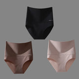 3Pcs Seamless High Waist Panties