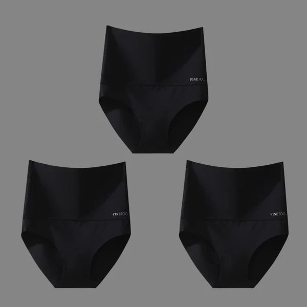 3Pcs Seamless High Waist Panties