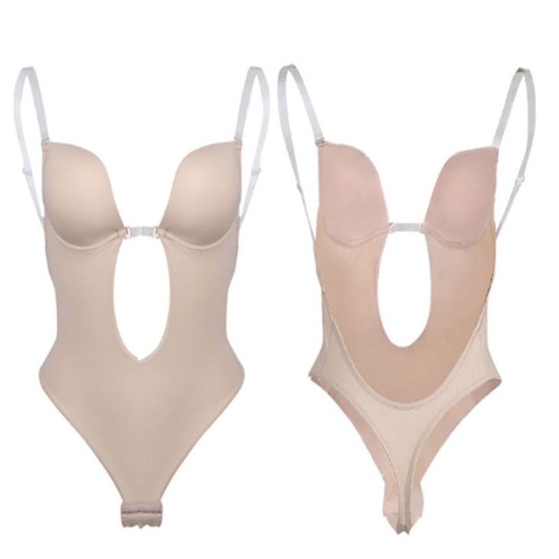 Sexy Bodysuit  Backless Shapewear  Backless Bra