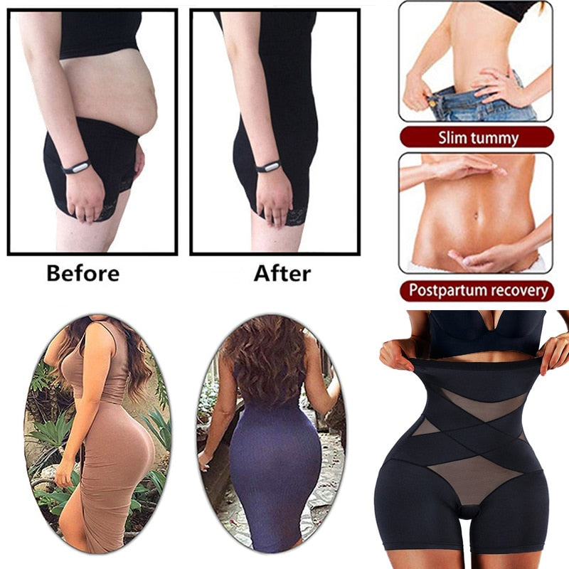 CXZD Women High Waist Trainer Body Shaper Panties Tummy Belly Control Body Slimming Control Shapewear Girdle Underwear